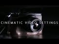 Cinematic Panasonic GX80 / GX85 Settings for Filmmaking (2021)