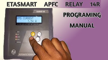 APFC RELAY PROGRAMING VIDEO|POWER FACTOR CONTROLER|PF