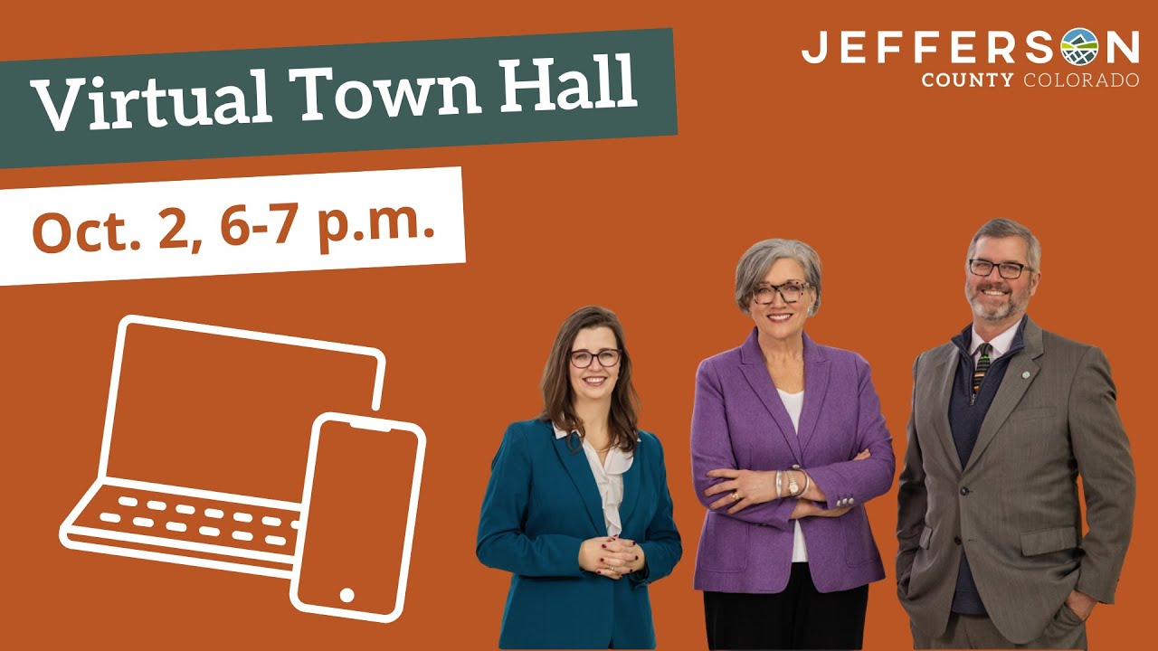 Jeffco Board of County Commissioners Virtual Town Hall – Oct. 2, 2025