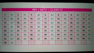11th SOF IMO Set-C class 12