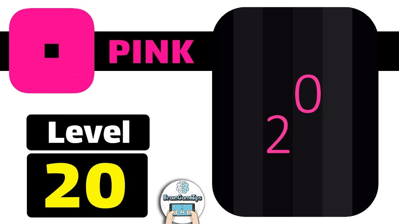 pink - Level 20 Solution