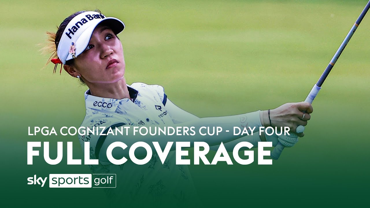 FULL COVERAGE! LPGA Cognizant Founders Cup Day Three🏌️‍♀️ YouTube