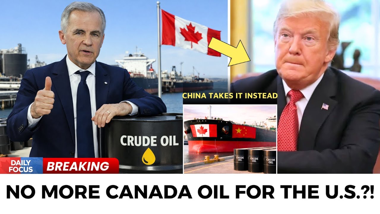 🔴 JUST IN: Canadian Oil FLEE U.S. for China - Trump CANNOT Stop Alberta’s Pivot