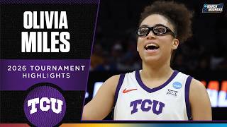 Olivia Miles 2026 NCAA tournament highlights