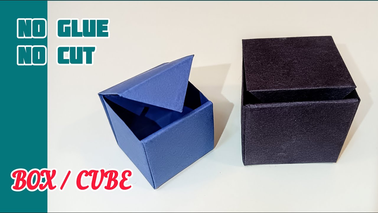 DIY paper box| Origami box | Paper Box Making | Easy DIY Craft Tutorial ...