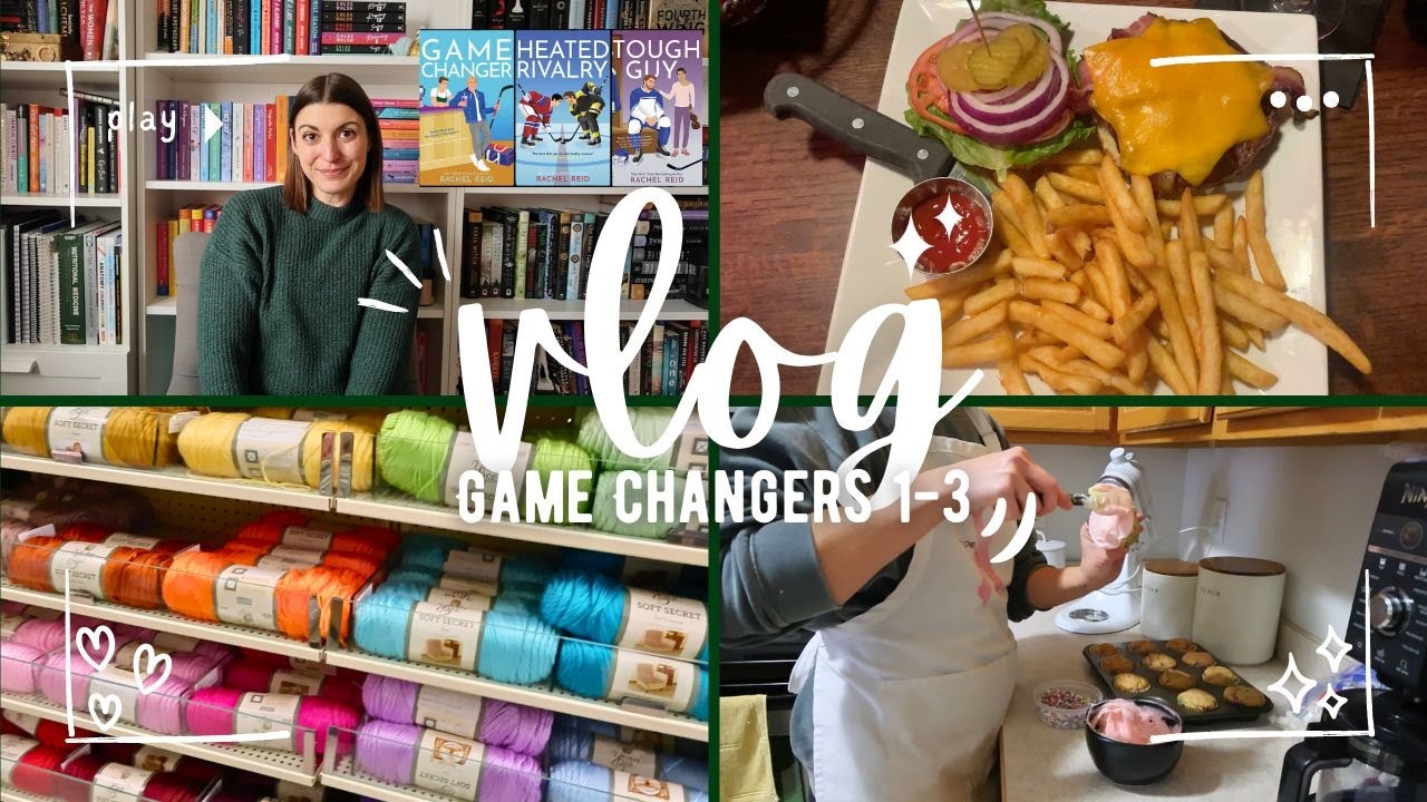 VLOG | reading game changer, heated rivalry, & tough guy