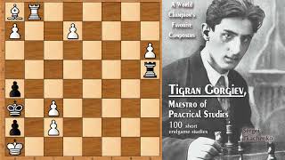 Tigran Gorgiev 1937 Chess Endgame Study