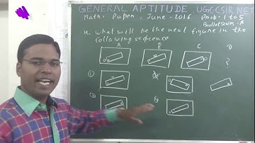 UGC-CSIR NET June 2016 |General Aptitude prob 1- 5 | Chemical, Mathematical Science  @ 1/4