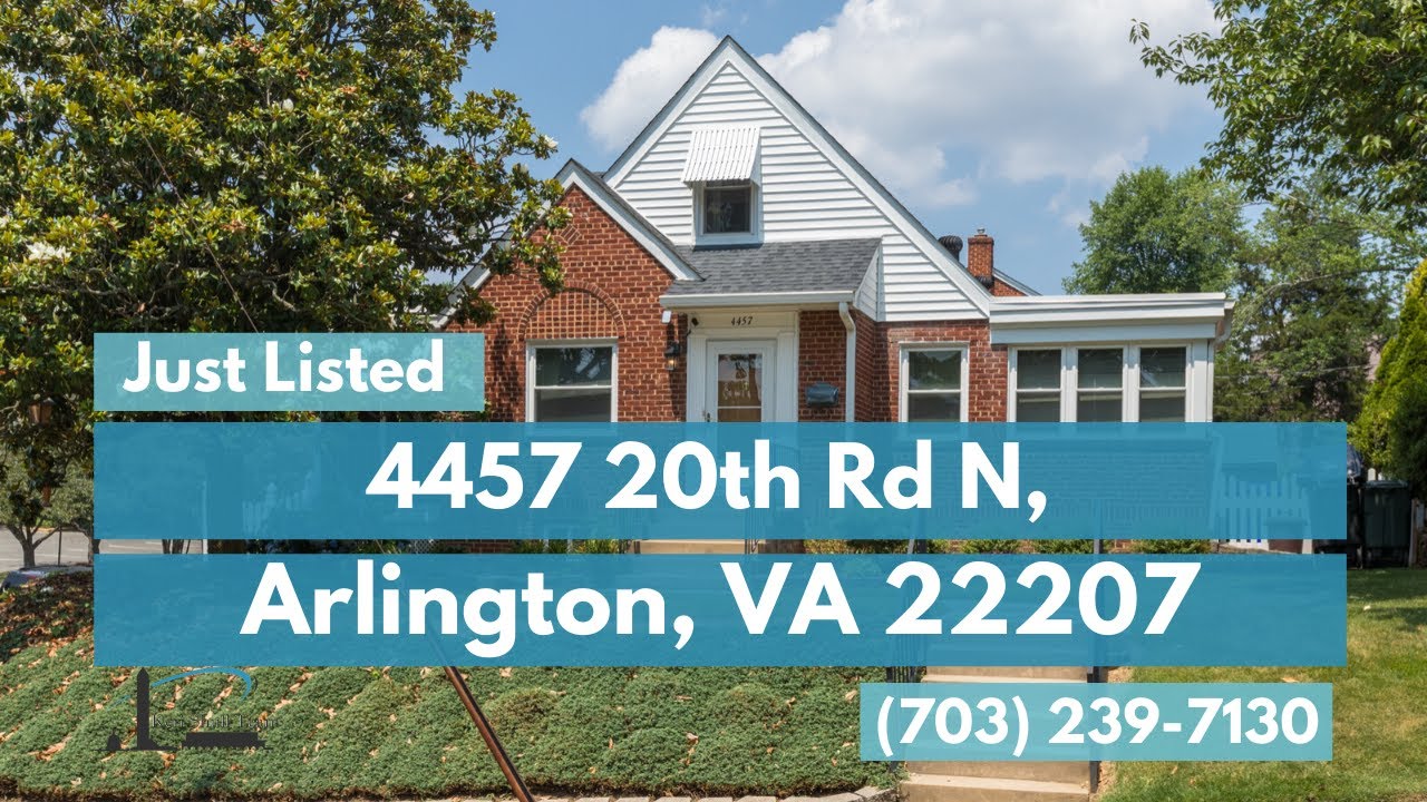 4457 20th Rd N Home For Sale Arlington, VA 22207 YouTube