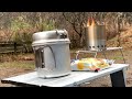 SoloStove Titan ソロストーブタイタンでサッポロ一番塩ラーメン ゆず胡椒風味を食す