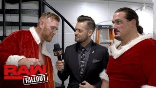 How does Heath Slater rate Rhyno as Mrs. Clause?: Raw Fallout, Oct. 30, 2017