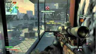 MW3- 5 man quickscope killfeed
