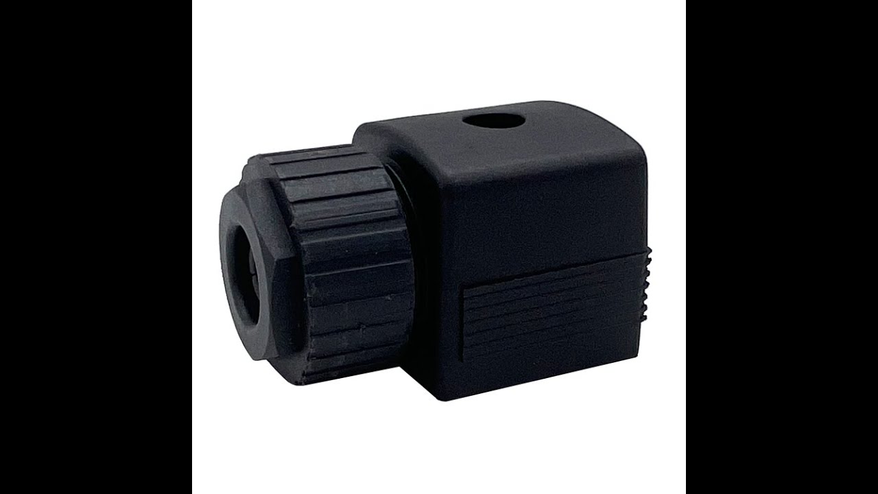 DIN43650A Burkert Type 2508 Solenoid Valve Coil Cable Plug Connector DIN 43650 Form A DIN 43650A