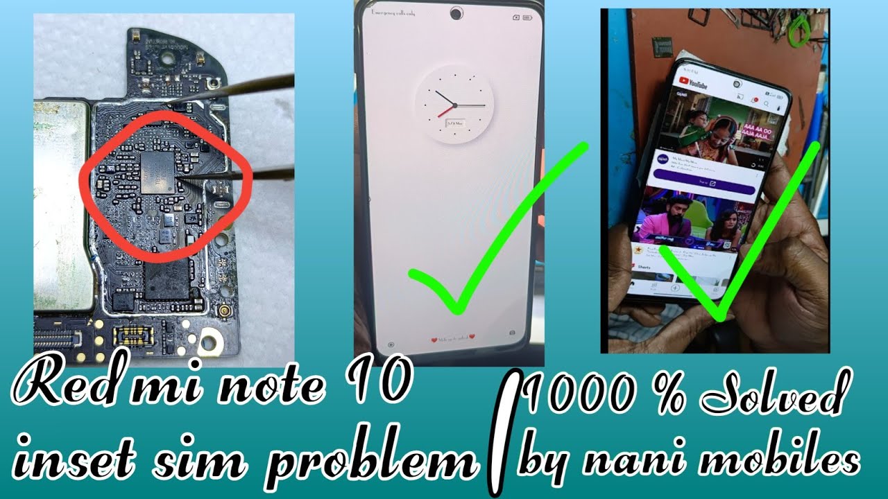 Insert Sim Solution Redmi note 10 insert sim problem solution 1000% Final solution - YouTube