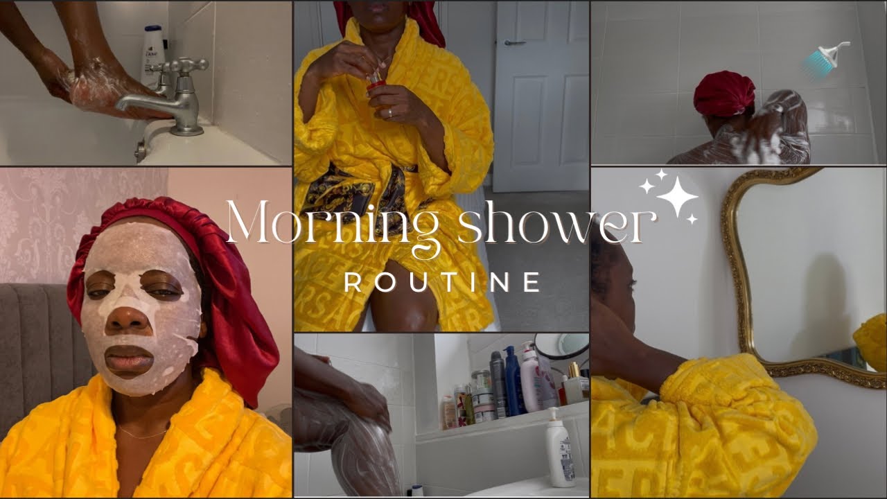 My Easy Morning Shower Routine -To Keep It Simple | Body & Skincare 🫧🚿 ...