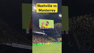 Nashville SC vs Monterrey! Leagues Cup 2023! Partidazo!