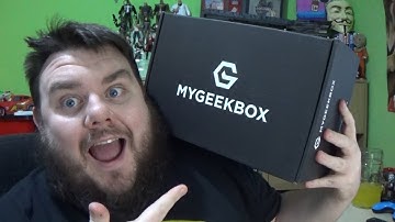 My Geek Box Unboxing January 2019 Mystery Subscription Box Review
