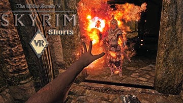 Surprise! - SKYRIM VR - Valve Index 4K #Shorts