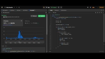 Solved LeetCode Problem 2461 || Maximum Sum of Distinct Subarrays With Length K