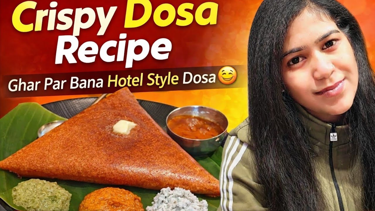 “Aaj Puri Family Ko Bana Ke Khilaya Dosa 😋”