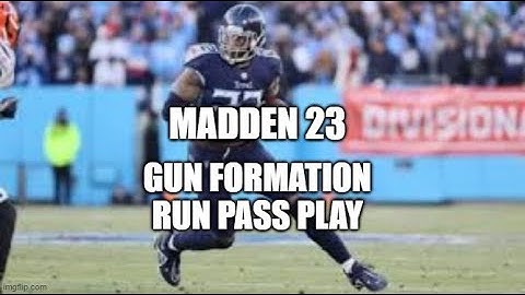 Madden 23 Glitches Cheats and Tips  - Gun RPO - Run Pass Play - Money Play