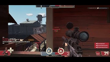 Team Fortress 2 Bots take over the server