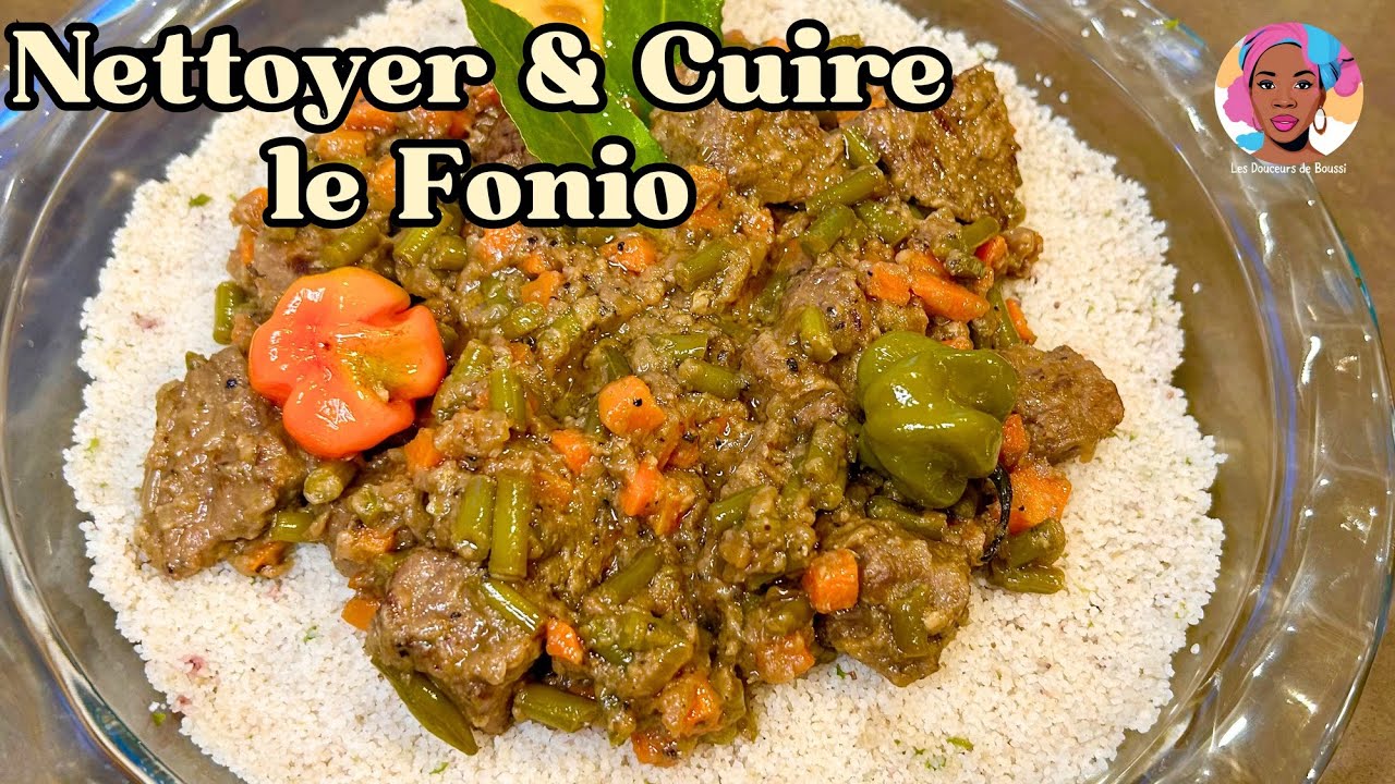 Comment nettoyer et cuire le fonio