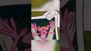 Big Nose takes a picture of the Pink Panther #cartoon #animation