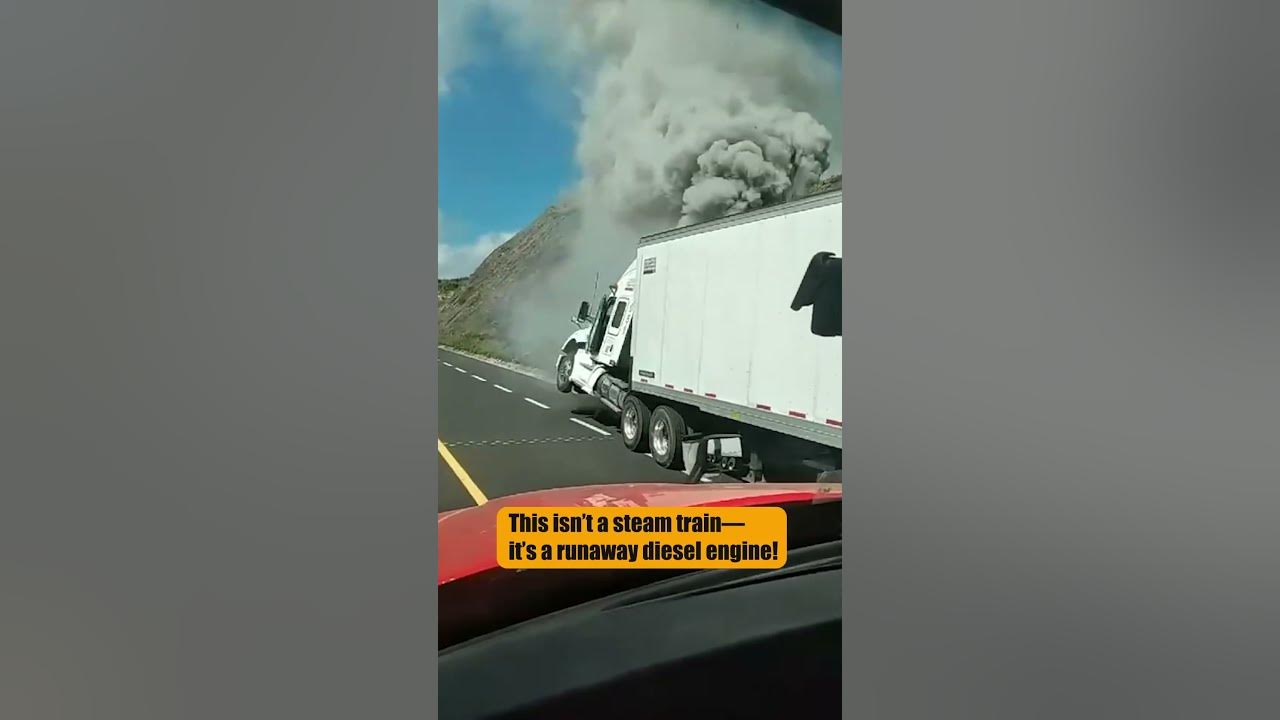 Runaway Diesel Engine Stopped with a Leap of Faith 🚛🔥