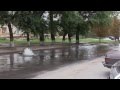 В Светловодске включили фонтан! врезка под давлением