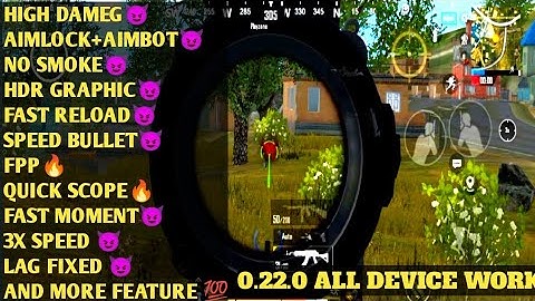 ALL IN ONE CONFIG FILE PAID FEATURE 🔥FPP+QUICK SCOPE AND MORE FEATURES👿