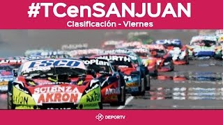 #TCenSANJUAN - VIVO - Turismo Carretera - Clasificación viernes - Autódromo Villicum