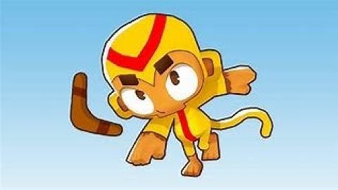 useing only boomerang monkey in BTD6