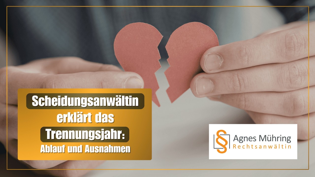 Alles Wichtige zum Trennungsjahr | Agnes Mühring