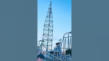 Top Thrill 2 Backwards Spike! #cedarpoint #topthrill2 #rollercoaster #speed #shorts #strata