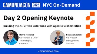 Download Lagu Day 2 Opening Keynote with Bernd Ruecker + Bastian Körber | CamundaCon 2025 NYC MP3 Download Lagu Day 2 Opening Keynote with Bernd Ruecker + Bastian Körber | CamundaCon 2025 NYC MP3