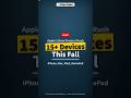 Apple's 15+ New Devices This Fall — But iPhone 18 Delayed to Spring?