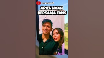 HISTERIS PARA FANS CEWEK LIAT ARIEL NOAH #yearofyou #arielnoah #shorts