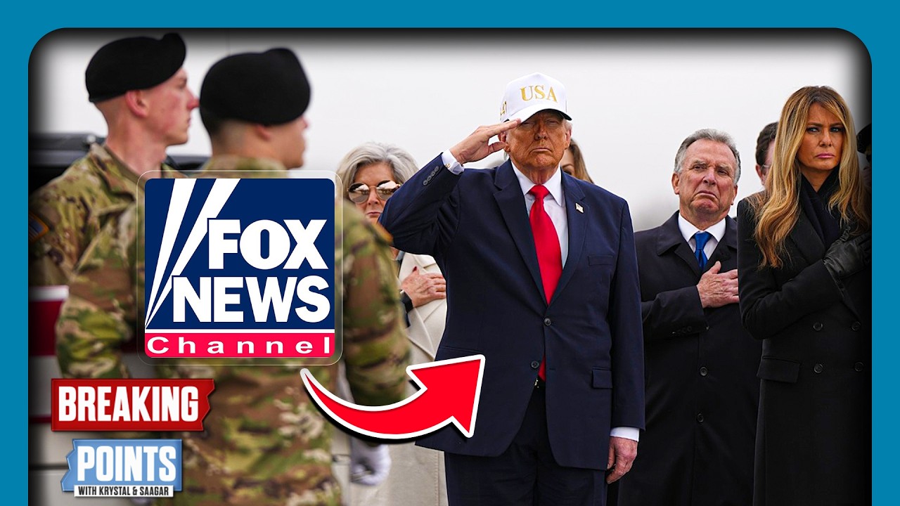 Fox News CAUGHT Covering Up Trump Disgrace At Fallen Soldier Arrival Ceremony