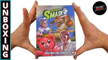 Unboxing // Smash Up - What Were We Thinking Expansion