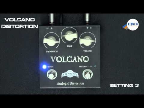 EKO LORENZ VOLCANO - distorsore - YouTube