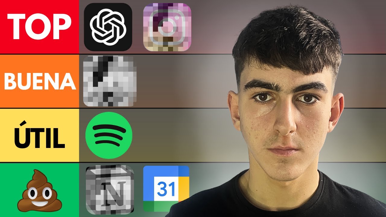 Las MEJORES APPS de PRODUCTIVIDAD | Tier List