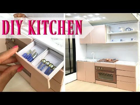 doll kitchen diy