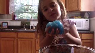 DIY Elmer's Glue Kid-Friendly Glitter Slime As seen on Nick Jr