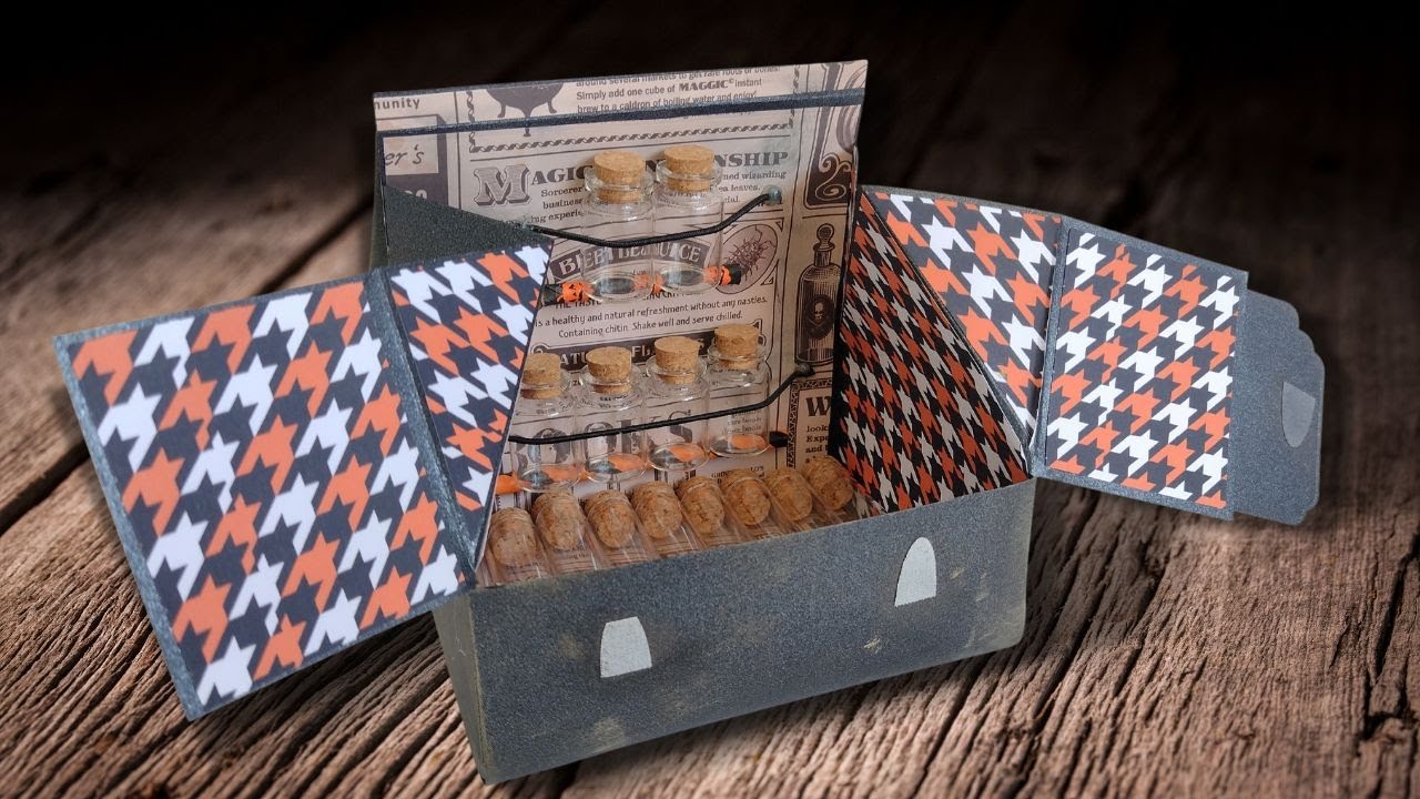 SPOOKY Halloween Apothecary Doctors Bag | Tutorial