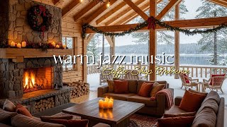 WINTER JAZZ LATE NIGHT | RELAXING JAZZ FOR COLD MIDNIGHTS | LOUNGE MUSIC ❄️🌌