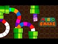 Number Snake x Mario in Maze Mix Level Up | Game Animation