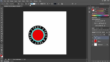 How to Create Round Text in Photoshop CS6