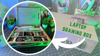 Laptop drawing box by BRUSTRO