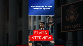 F1 Visa Interview Mistakes That Cause Rejection